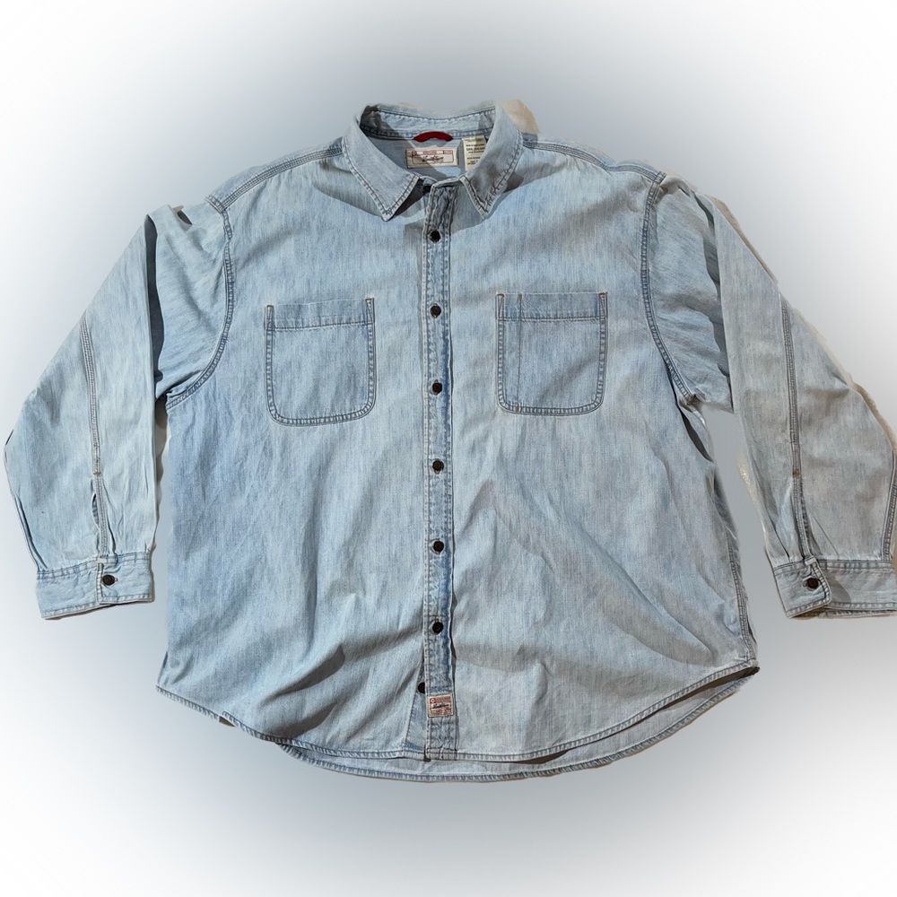 Levi’s, Denim Long Sleeve Shirt, 3XL
